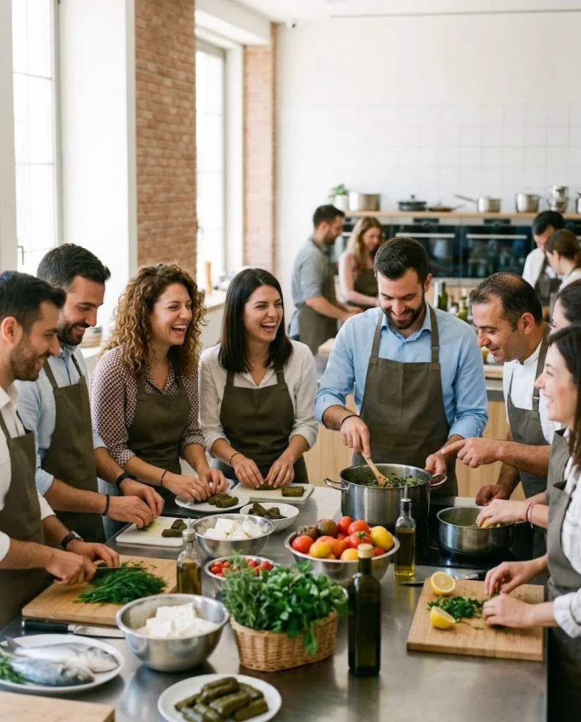 Team building μαγειρικής για εταιρική ομάδα